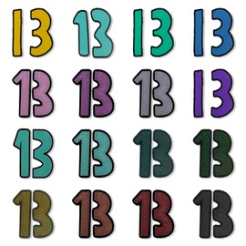 Tabanzhe No. 13 Temporary Tattoo - Persistent Simulation Easy to Use Concert Support Temporary Tattoo Universal in Party Concert Music Festival(Multicolored)
