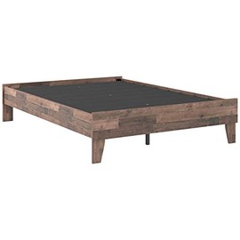 Signature Design by Ashley Neilsville Platform, Full, Rustic Gray