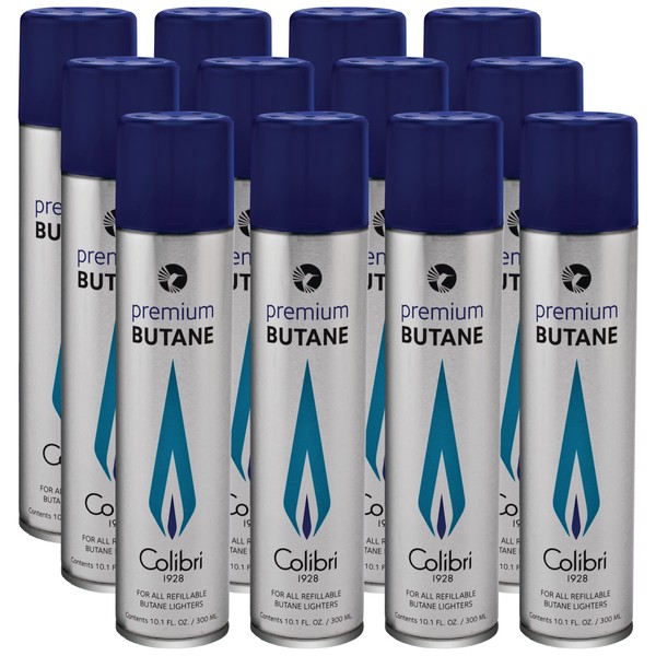 Colibri Premium Butane Pack Of 12 300 Ml
