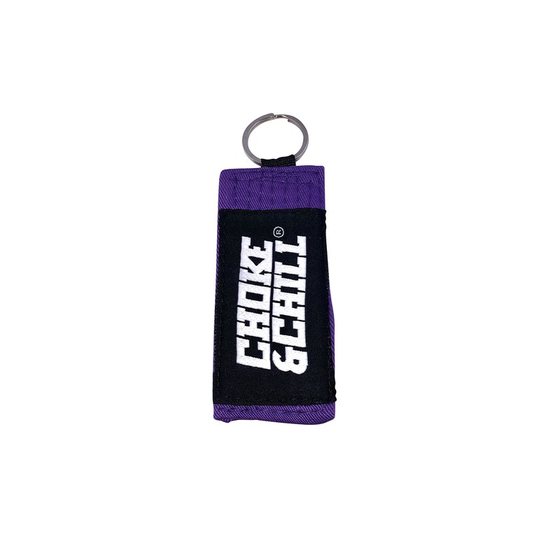 Choke&Chill BJJ Brazilian Jiu-Jitsu Belt (Purple, A1 (260 cm)
