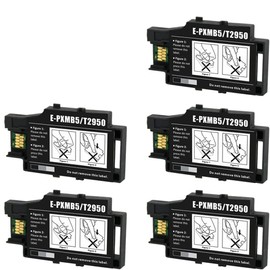 AQree Compatible T2950 T2950/PXMB5 Ink Maintenance Box WF-100 WF-110 WF-100W WF-110W Printer (5 Pack)