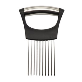 Onion Slicer Holder,Stainless Steel Onion Slicer,Onion Cutte,Onion Holder,Kitchen Gadget Veg Cutter,All-in-One Onion Chopper Kitchen Chopper Slicing Assistant Tool for Meat Onion Potato Tomato