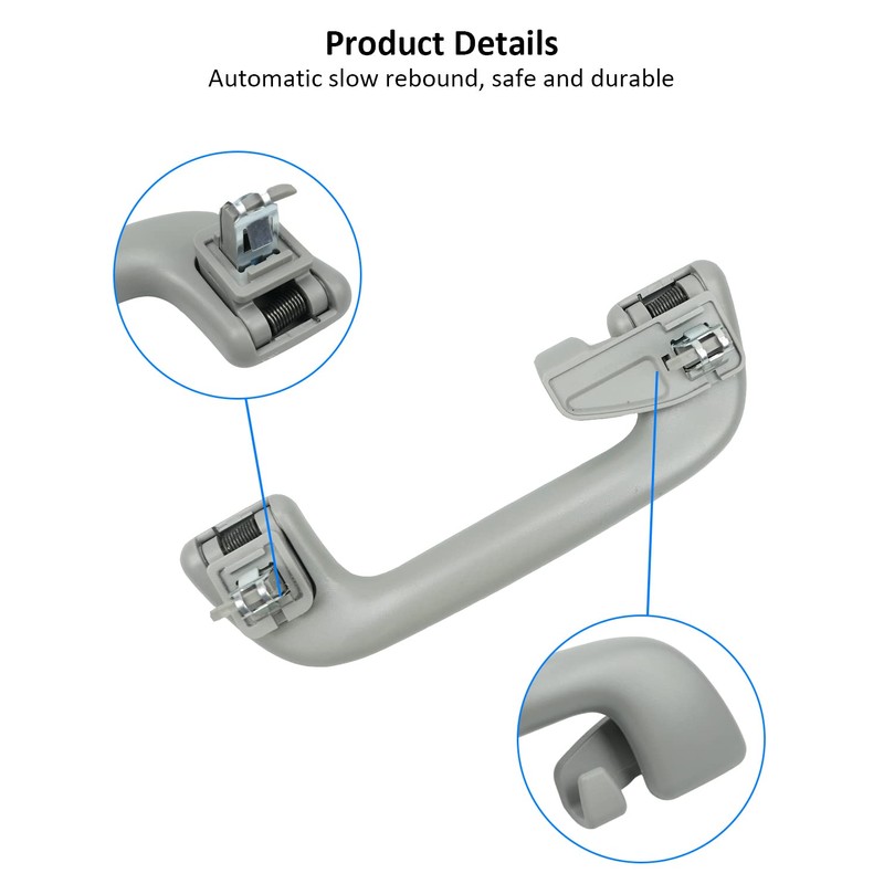 YIGUCS 74610-52020 Inner Roof Pull Handle Grab Fits for Toyota