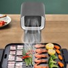 110V 12W Portable Range Hood, Retractable Desktop Range Hood with