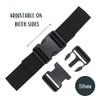 Plastic Side Release Buckle Clip for Luggage, Rucksack/Back Pack, Webbing