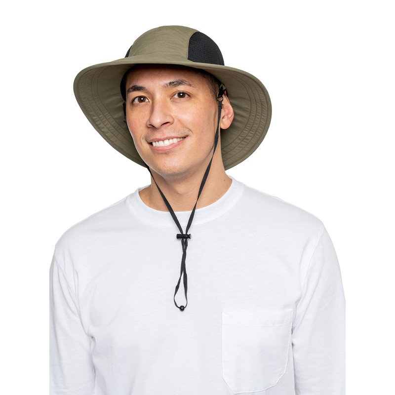 Insect Shield Packable Hat, Olive, Large/X-Large