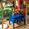 Dokurundo ® Robotime DIY Miniature House Dollhouse Chinese Series (Saishankan)