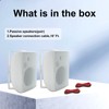 6.5 Inch 400W Outdoor Speakers Wired Waterproof Passive with Powerful