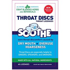 Throat Discs Throat Lozenges Original Formula 46 Lozenges (Value Pack of 2)