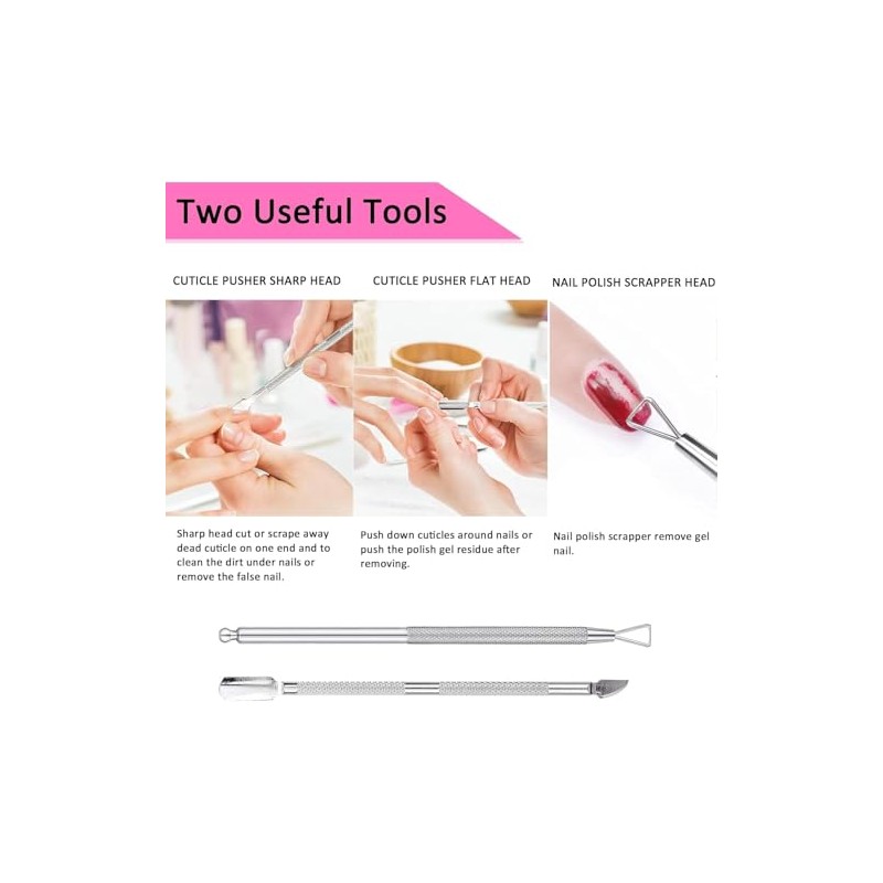 Nail Soaking Bowl Set – Gel Polish Remover Kit with