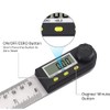 ANCLLO Digital Angle Finder Ruler 8 inch/200mm Digital Protractor with