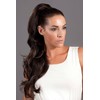 Clip-in ponytail hair piece extension, flexihair: Poppy honey blonde #24BH613
