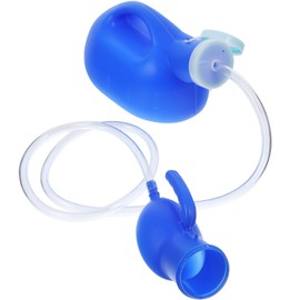 Healeved Portable Urinals 2000ml Spill Proof Mens Potty Urinal Pee Bottle Reusable Male Pee Toilet Tools with Tube for Outdoor Travel Hospital Home Camping Car Anti-Overflow