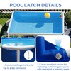 ZDNT 10 Pieces Plastic Pool Joint Pins Set Plastic Replacement