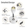 12V LED RV Reading Light with Dual Charging Ports Touch
