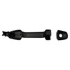 TRQ Front Left Exterior Door Handle Black Drivers Side Compatible