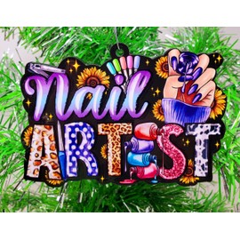Manicure Ornament - Nail Artist Christmas Ornament