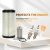CLUBRALLY Golf Cart Tune Up Kit with Oil Filter Spark