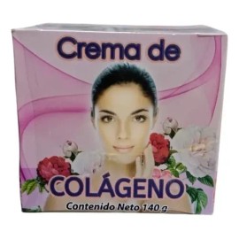 Crema de Colágeno LA SANTISIMA NATURAL Facial para Piel Mixta, Día y Noche, 140g