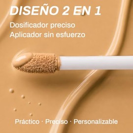 ULTRAMO Base de Maquillaje Líquida, Base y Corrector 2 en 1, 30ml 02VANILLA