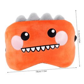 TOVINANNA Cute Cartoon Eye Mask Washable Sleep Mask for Women Comfortable Light Blocking Blindfold for Naps at Office Travel Lightweight Breathable Design for Family Friends