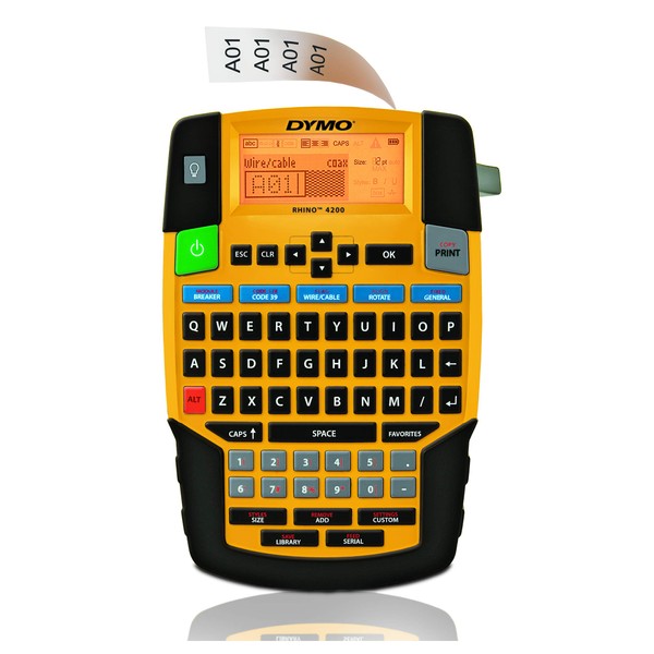 DYMO DYMO Industrial Label Maker | Rhino 4200 Label Maker,