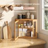 STDDRE Corner Bread Box Kitchen Countertop Extra Large Capacity Farmhouse