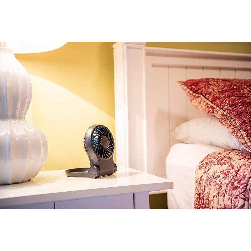 TREVA 3.5" Compact Fan with AC Adapter (2 Pk)