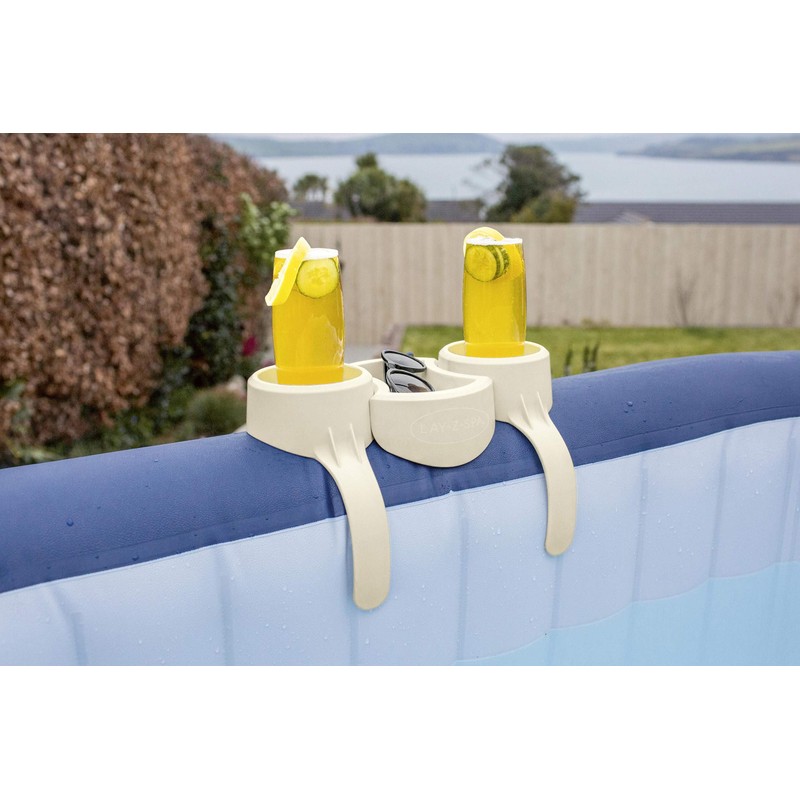 Lay-Z-Spa 60306 Hot Tub Drinks Holder and Snack Tray, Inflatable