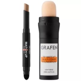 Graphene 그라펜 남성 팁스케치 파운데이션 쉐딩 스틱 21호 SET Graphen Men's Tip Sketch Foundation Shading Stick No. 21 SET