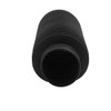 Sourcingmap 50mm Inner Diameter Machinery Black Rubber Flexibility Corrugated Sleeve