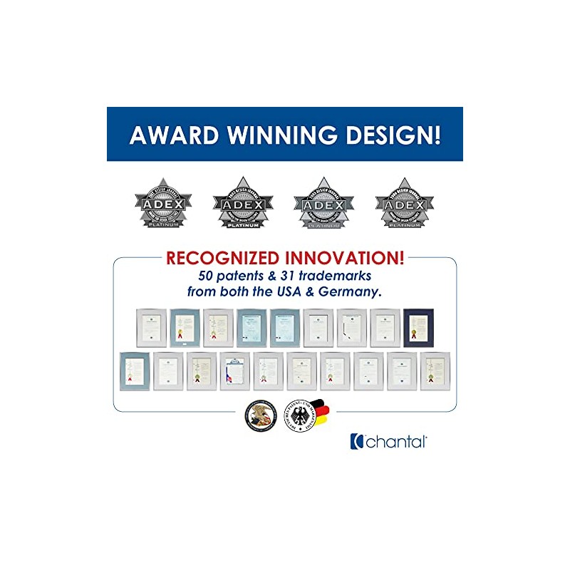 Chantal "Lotus" ceramic pour over coffee dripper, 8 ounces, Fade