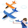 Vcostore Polystyrene Throwing Aeroplane, Pack of 2, Children’s Toy, Large