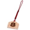 Octopus-kun Ema Strap, Pray for Passing, Wooden Key Holder, Small