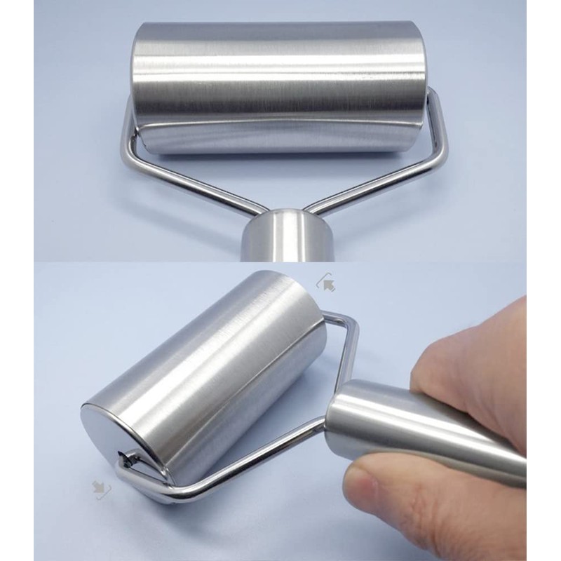 Roysmart Stainless Steel Rolling Pin, Durable, Wide Application, Easy to