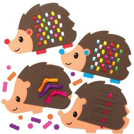 Baker Ross AX168 Kit Tessitura Riccio - Confezione Da 6, Per Progetti Di Artigianato Artistico Per Bambini E Introduzione Al Cucito