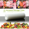 POTANE 6 Pack 11"x20'(3Rolls) and 8"x20' (3Rolls)Thickened Vacuum Sealer Bags