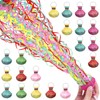 Pack of 20 Birthday Streamers, Confetti Streamers, Hand Throwing Streamer, Bomb Bomb Party Throw Streamers for Birthday, Weddings, Carnival, Graduation Party