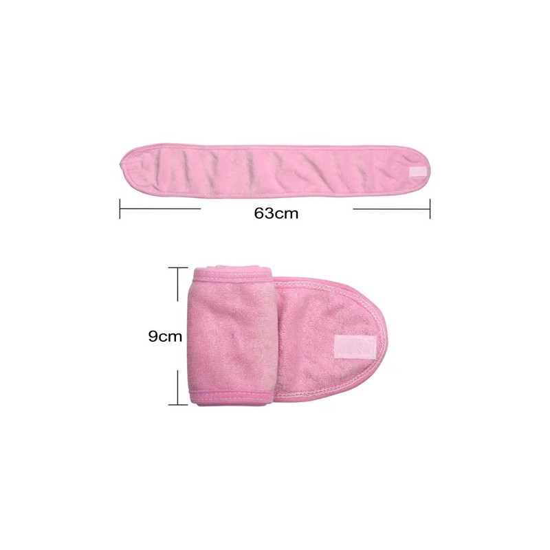 Facial Spa Diadema Maquillaje Cinta Mágica Cabello 6 Pza F