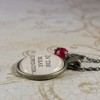 In the Bleak Midwinter, Quote Necklace, Peaky Blinders Thomas Shelby