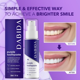 Purple Teeth Whitening Toothpaste - 1oz