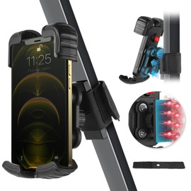 Golf Cart Phone Holder Magnetic Mount Univseal Fit EZGO/Yamaha/Club/ICON/Zone,360° Rotation, Ultra Strength Magnetic,Golf Cart Phone Holder for Phone Size 6“-7”, Includes iPhone16-11/Pro/Pro Max/Plus