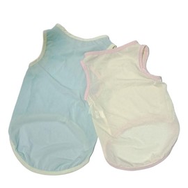 2Pcs Cooling Shirts for Small Dogs, Sleeveless Dog Vest, Lightweight Breathable Dog Summer Tank Top Sun Protection Shirts for Dogs Cats Pet Apparel (Yellow MintGreen, Medium Size for 5.0-8.5lb Pets)