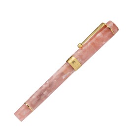 Jinhao 100 Classic Fountain Pen Pink, Medium Nib with Converter and Pen Case Set