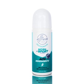DESODORANTE NATURAL CON ÓXIDO DE ZINC/RICINOLEATO DE ZINC/ACEITE DE ALMENDRAS/BICARBONATO DE SODIO ROLL ON 90 ML
