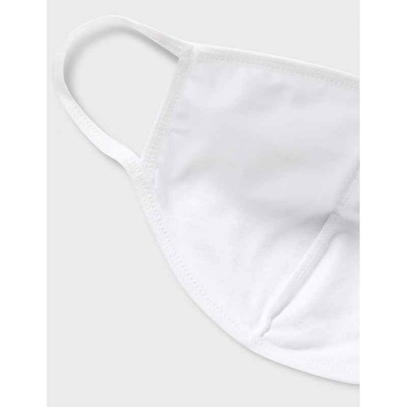 FM London Reusable Fabric Mask, 100% Cotton (Pack of 10)