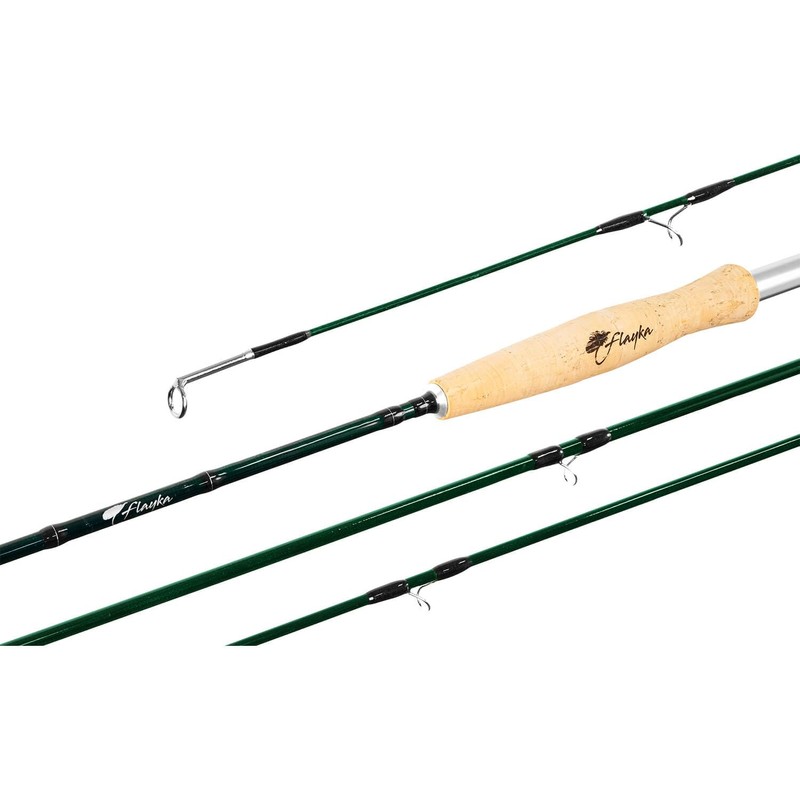 Delphin Flayka Fly Rod 7.5 ft 4-Piece Thickness 3 Fly