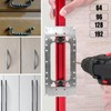 Cabinet Hardware Jig 64mm 96mm 128mm 192mm Laser Engraved Portable