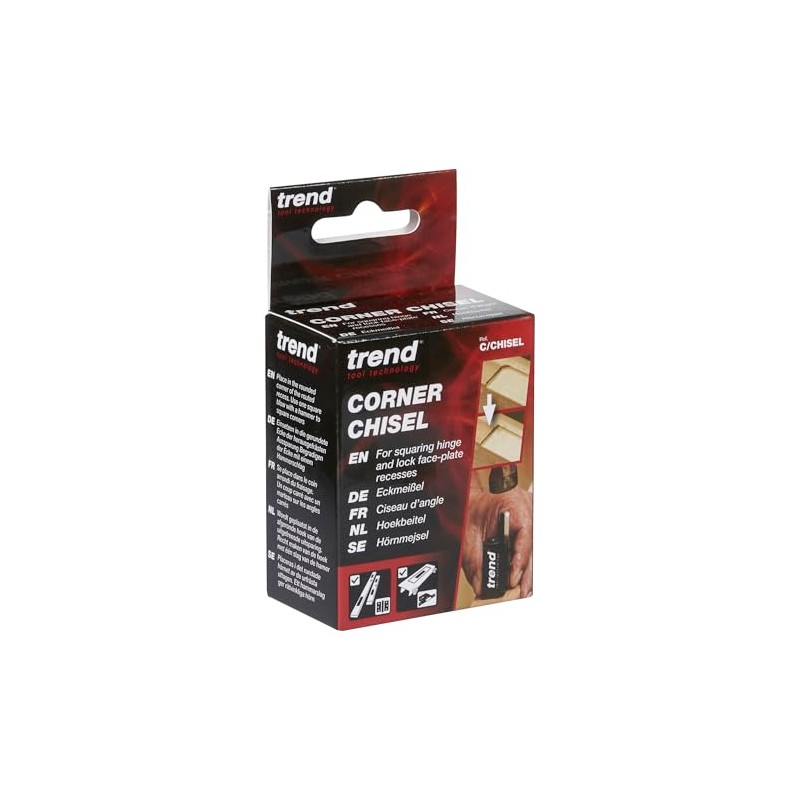 Trend C/CHISEL Corner Chisel for Squaring Hinge Recesses
