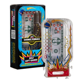 BILZ® Cosmic Pinball | Fun Money Gifting Puzzle Game for Ages 8+ | Easy Setup | Fits Cash, Checks, Tickets, Gift Cards, and Notes | Perfect for Graduations, Christmas, & Birthdays